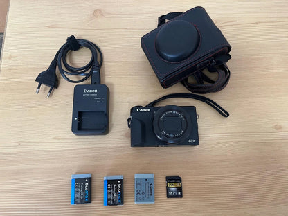 Canon PowerShot G7X Mark III - Excellent Condition + Full Bundle, 256GB SD