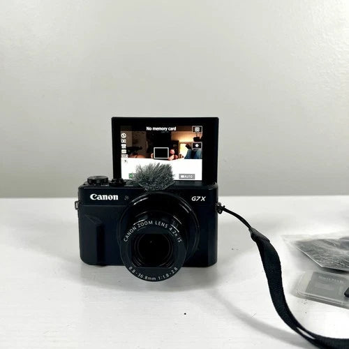 Canon PowerShot G7 X Mark II 20.1MP Compact Digital Camera 2 Batteries + Charger