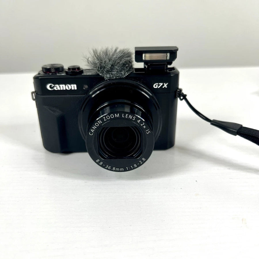 Canon PowerShot G7 X Mark II 20.1MP Compact Digital Camera 2 Batteries + Charger